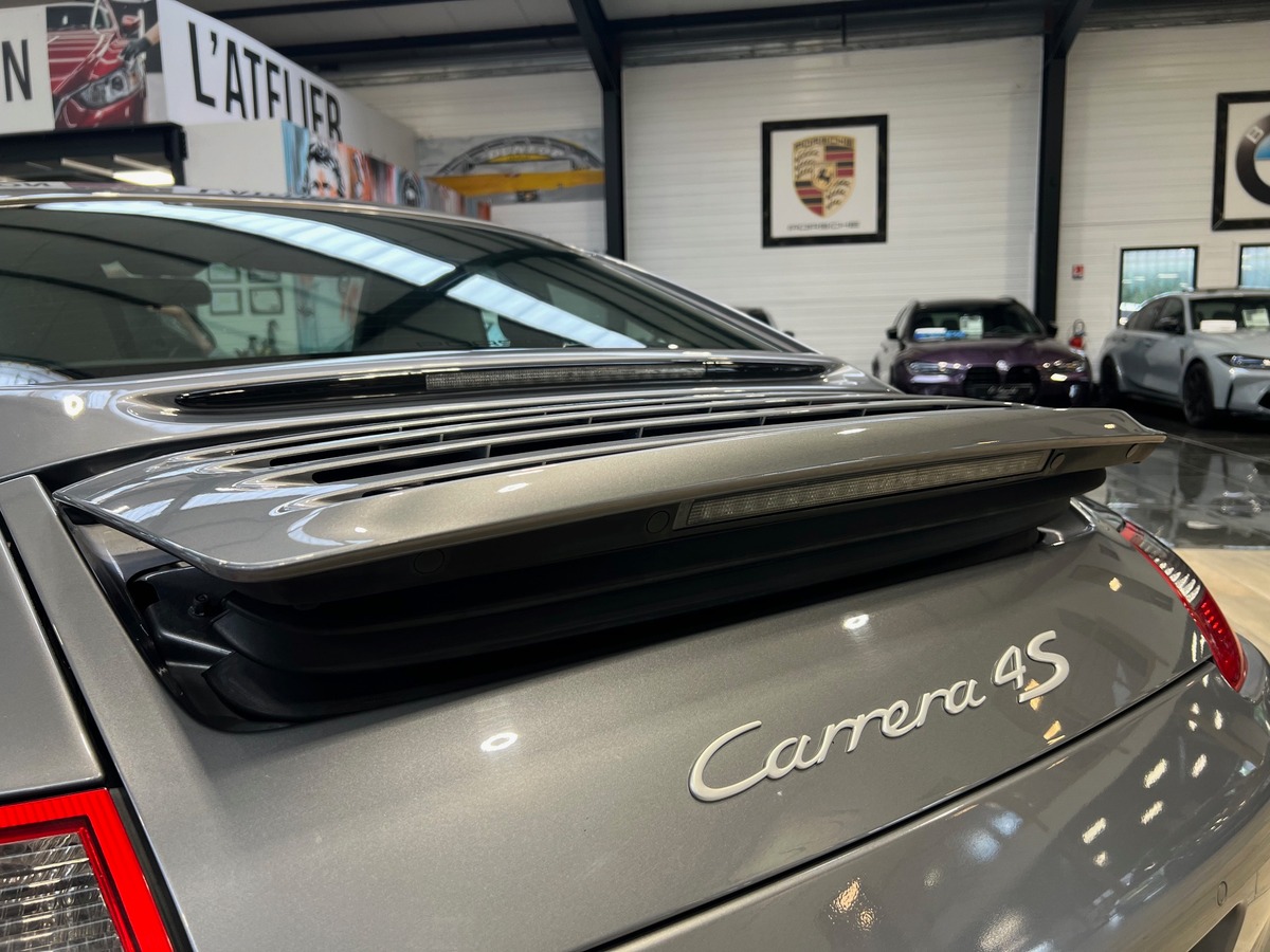 Porsche 911 997 COUPE CARRERA 4S 3.8 355 cv GRIS KERGUELEN/TO/CHRONO