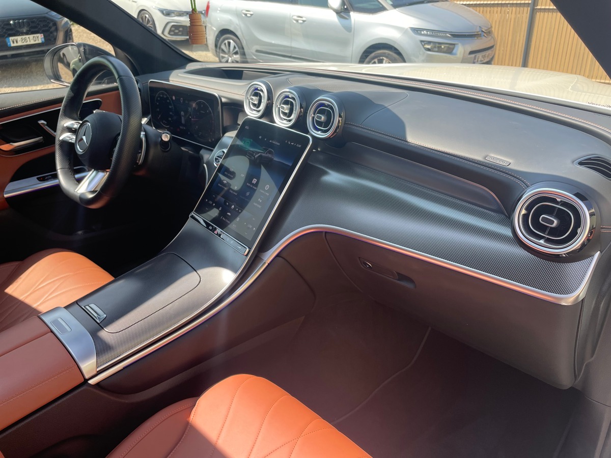 Mercedes-Benz Classe GLC 220D 2.0 197CV TVA RECUPERABLE-CARPLAY-TOIT OUVRANT-SIEGE CHAUFFANT-AMG LINE