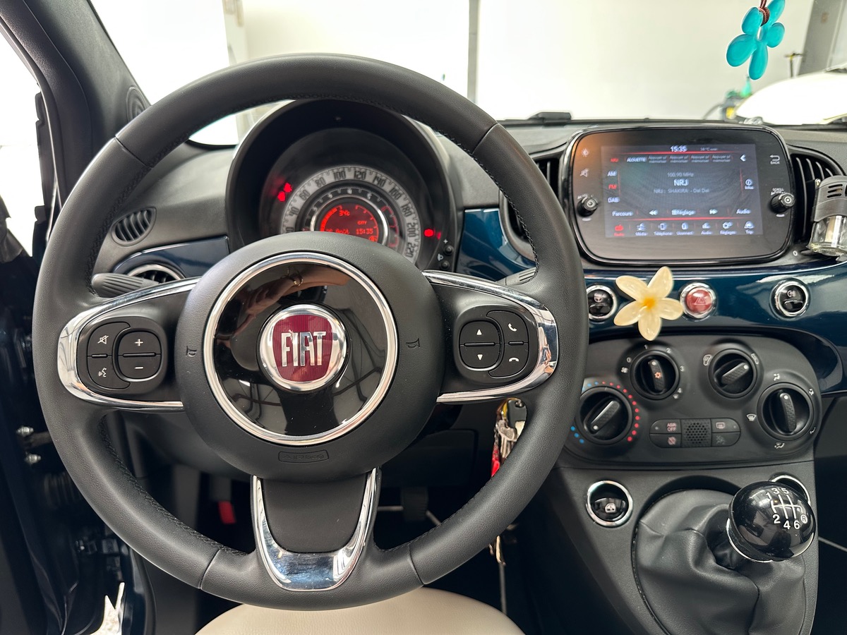 Fiat 500C 1.0 70ch BSG S&S Dolcevita Garantie jusqu'au 19/01/2027 / deuxième main