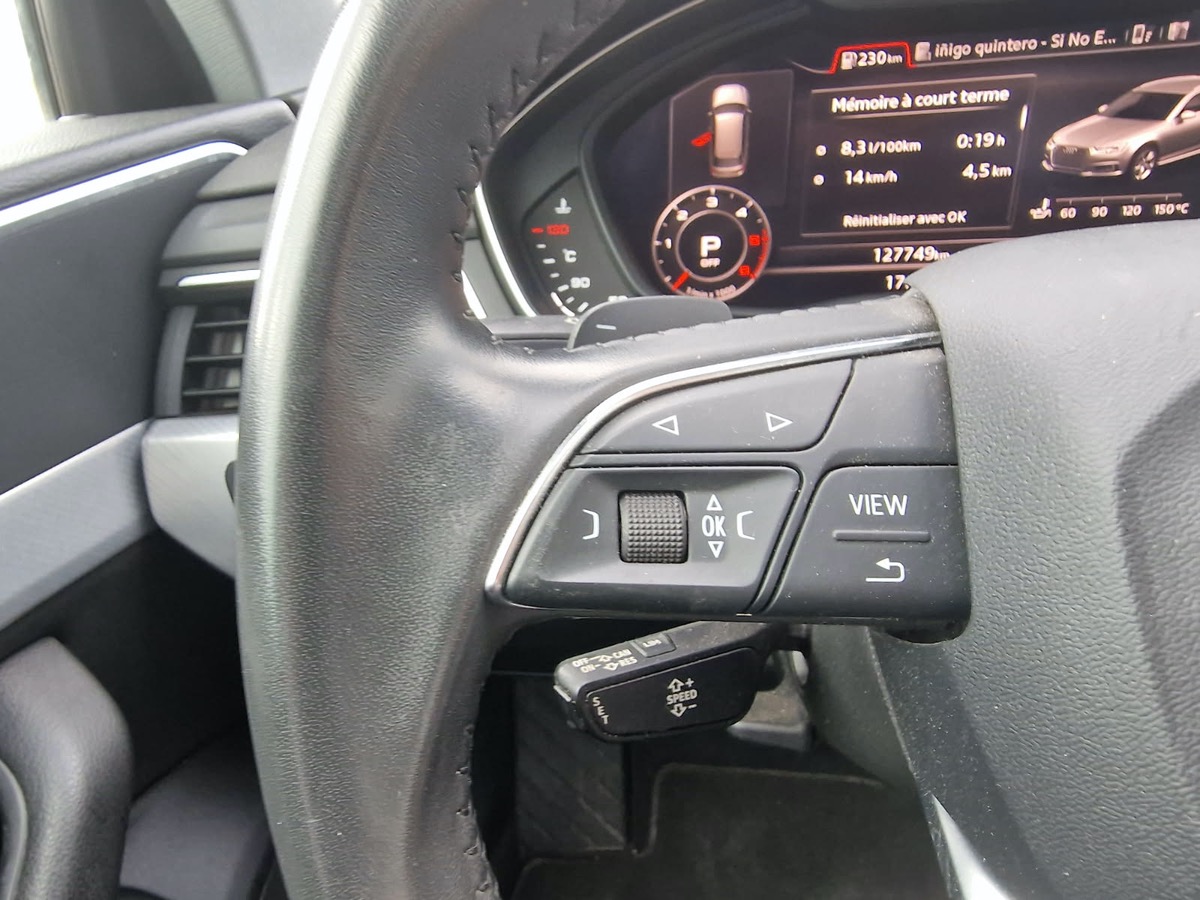 Audi A4 Avant SLINE 218cv 3.0 TDI QUATTRO, SUIVI COMPLET, TOIT OUVRANT, 4 ROUES HIVERS SUR JANTES