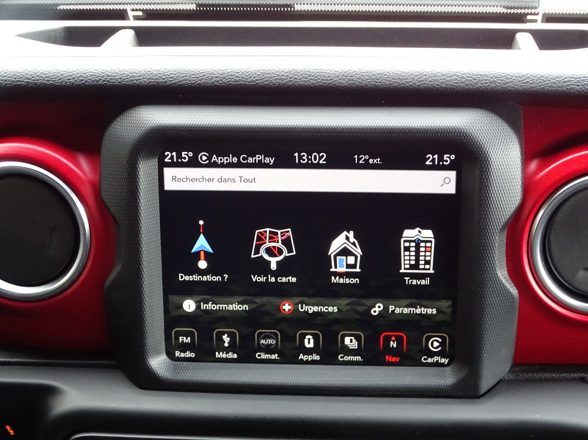 Jeep Wrangler 2.0 I T 272 Ch RUBICON AUTO 2P HARD TOP / CARPLAY / ROUES ORIGINE