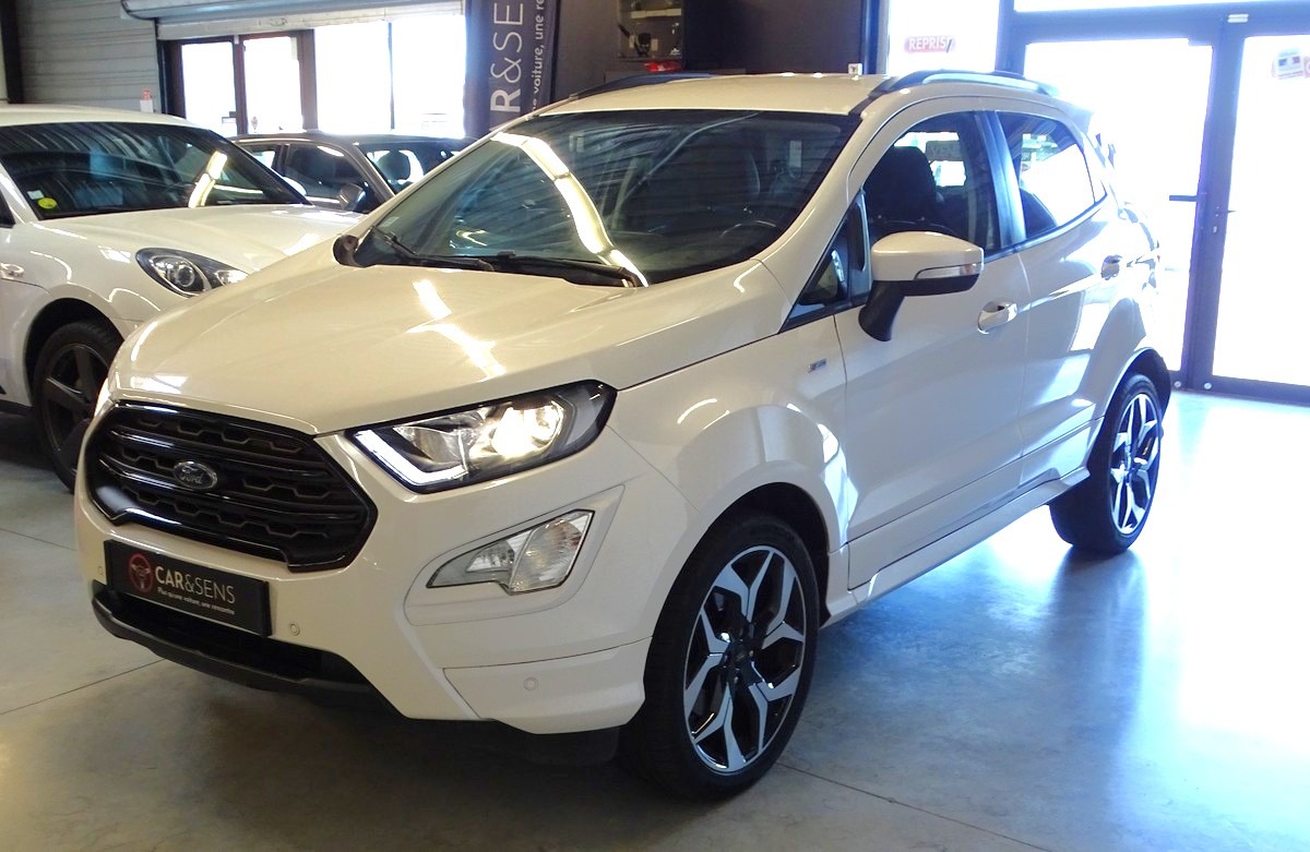 Ford EcoSport (2) 1.0 ECOBOOST 125 Ch ST-LINE AUTO / 1ère MAIN /CARPLAY / PACKS CONFORT ET ASSITANCE