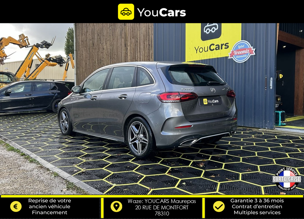 Mercedes-Benz Classe B AMG LINE 200D 2.0 150 cv ENTRETIEN MERCEDES - CAMERA DE RECUL -