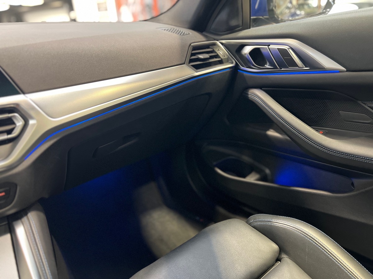 Bmw Série 4 (G22) COUPE 420D 190 M SPORT BVA8 /PORTIMAO BLUE/TOIT PANO/HUD