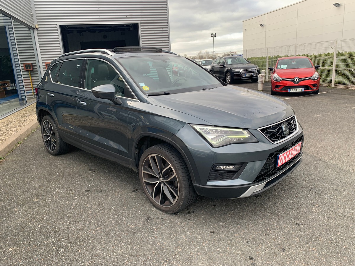 Seat Ateca 150 ch | XCELLENCE | Attelage électrique | Caméra recul | Coffre électrique | Phares LED