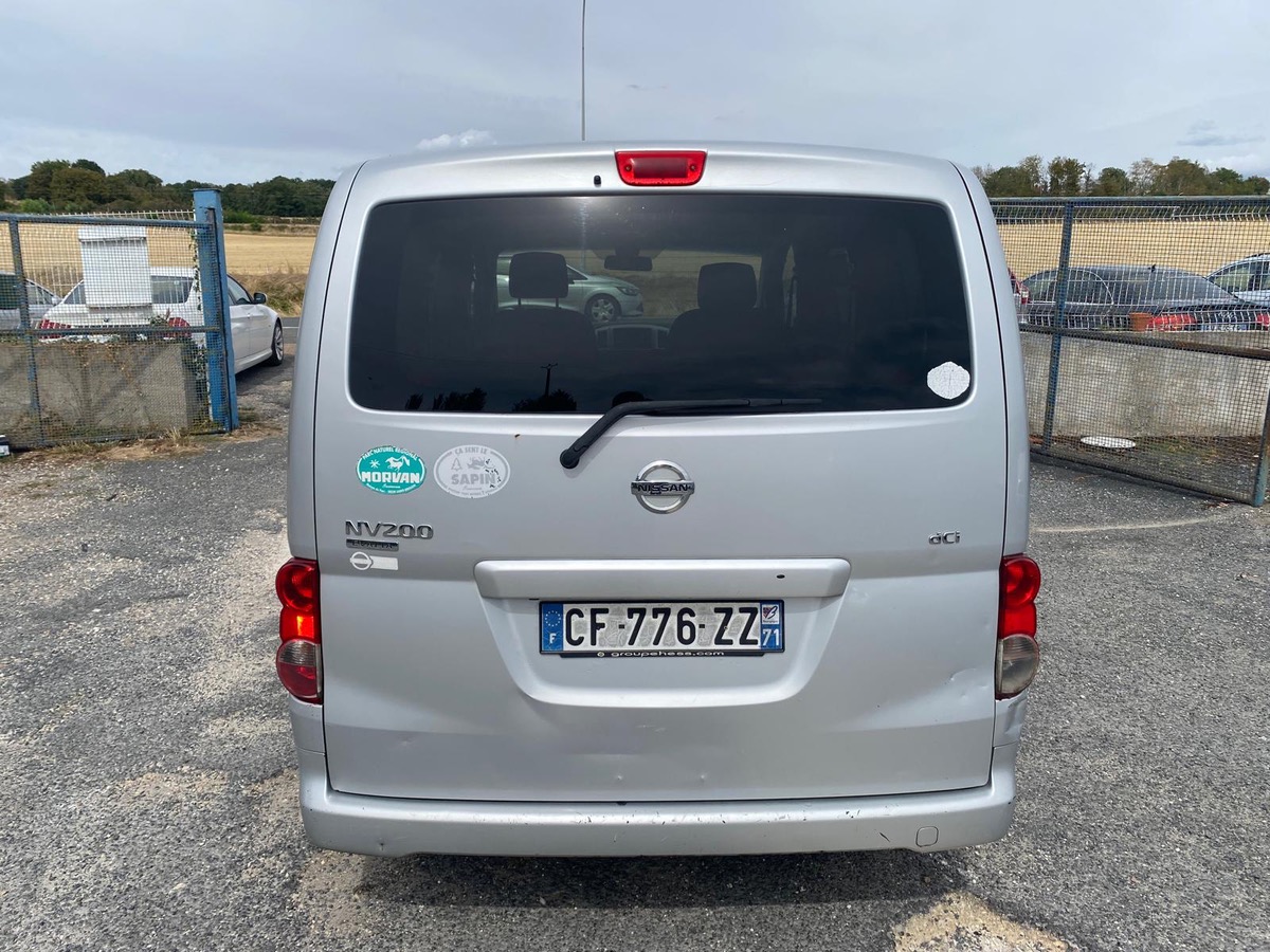 Nissan NV200 1.5 dci 110cv 7 places 1ère main 5990eu
