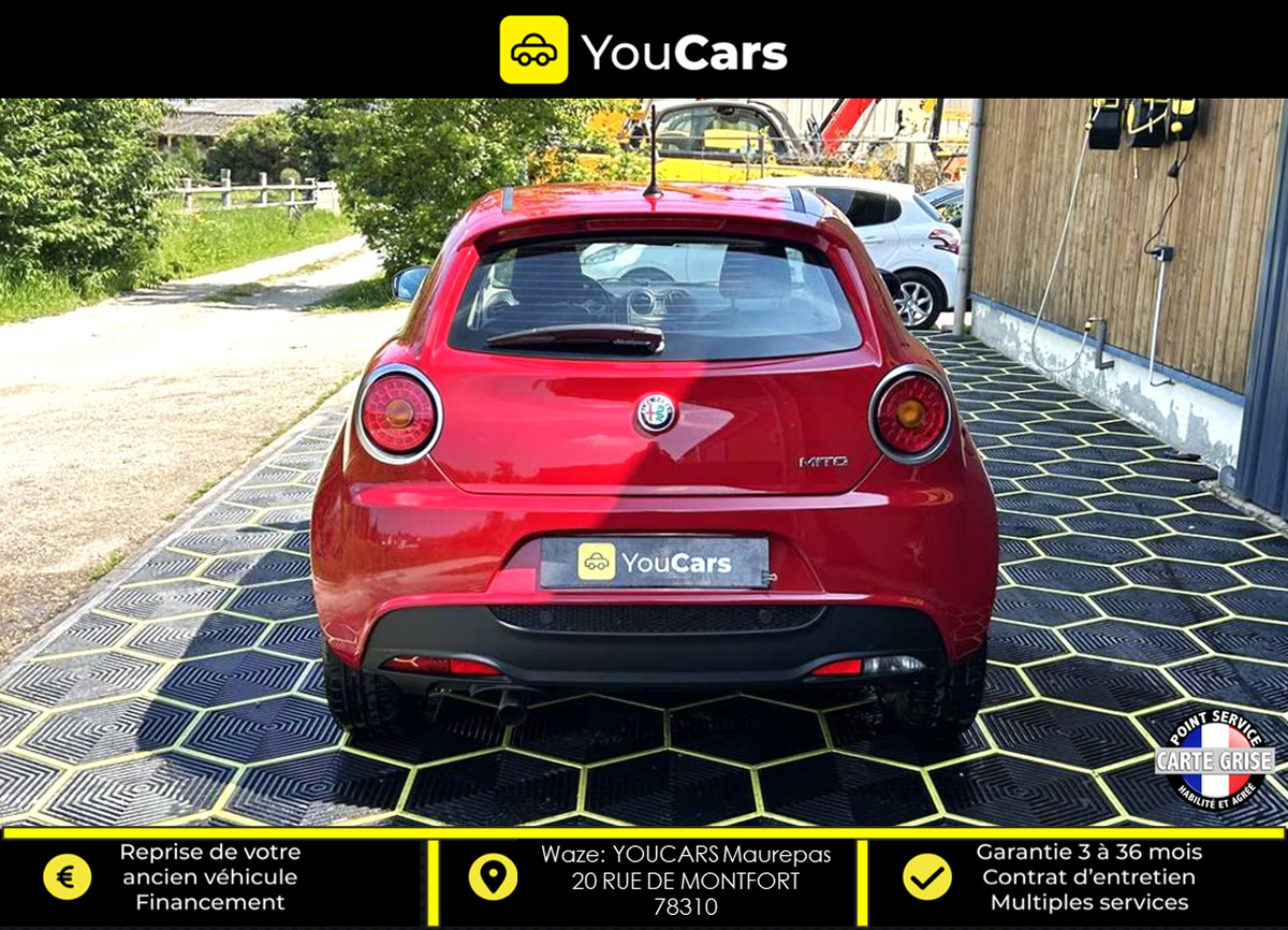 Alfa Romeo Mito Phase 3 1.4 MPI S&S 78 CV / 1ER MAIN /  ENTRETIEN A JOUR / CLIM /  BLUETOOTH