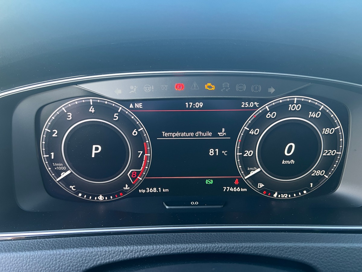 Volkswagen Golf GTI TCR | Stage 1 | Régulateur | Sièges chauffants | GPS | Ligne compléte Akrapovic