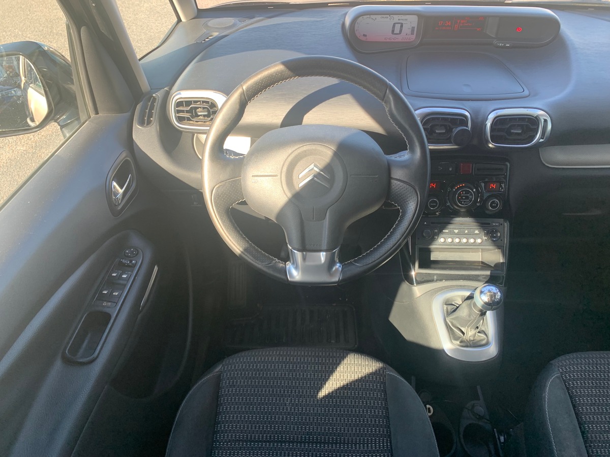 Citroën C3 Picasso 90 chevaux | Régulateur de vitesse | Climatisation | Attelage | Radar arriére