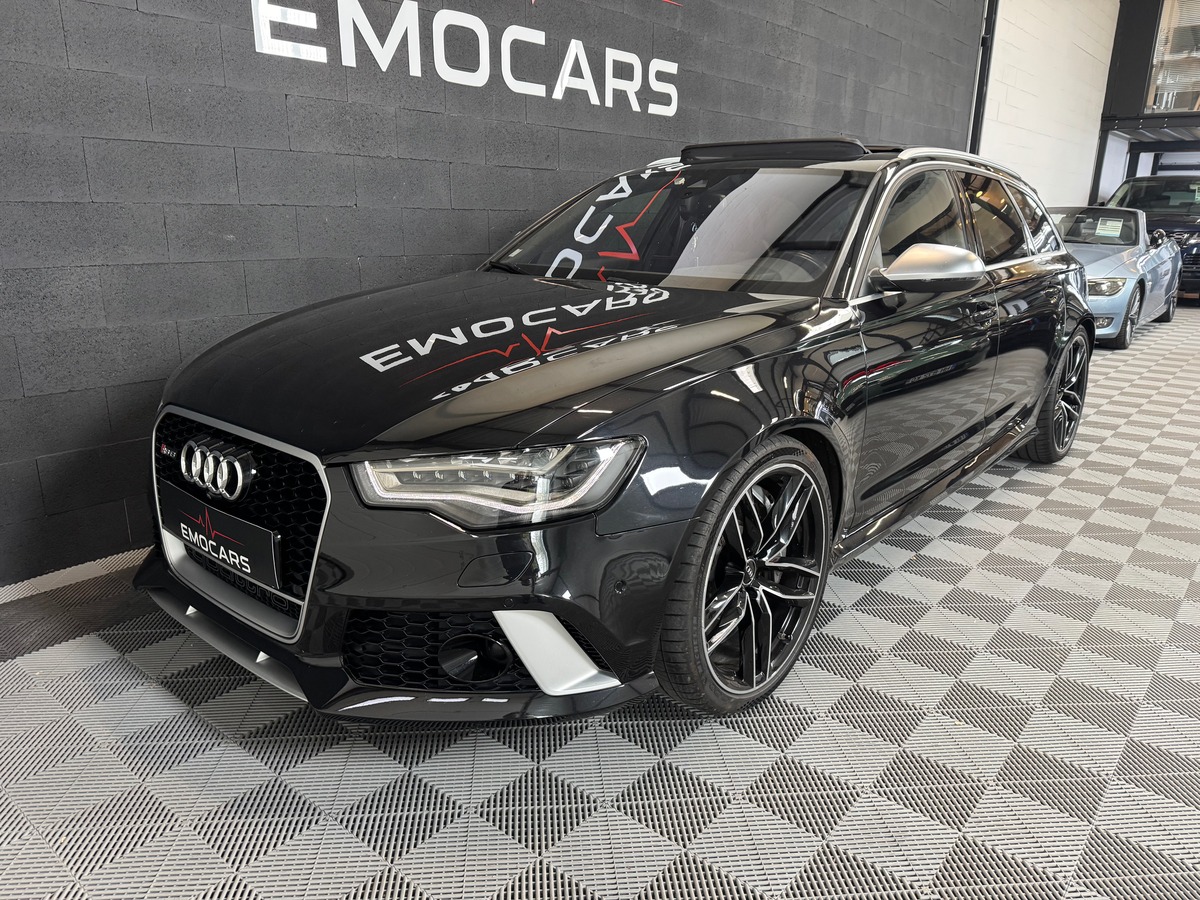 Audi RS6 AVANT C7 4.0 V8 TFSI 560CH QUATTRO - FREINS CÉRAMIQUE - ORIGINE FRANCE