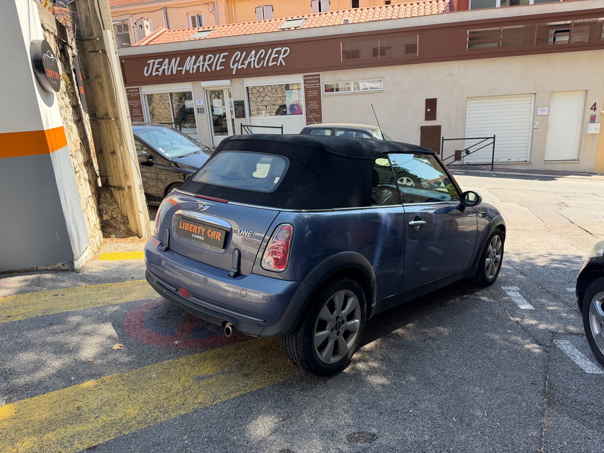 Mini Mini One Cabriolet 1.6 i 90 CV /Embrayage Neuf / Clim / Jantes