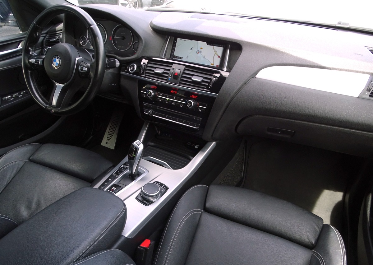 Bmw X4 II (F26) XDRIVE20D 190 Ch M SPORT BVA8 / Caméra 360° / Sièges chauffants / Pack Black / Leds