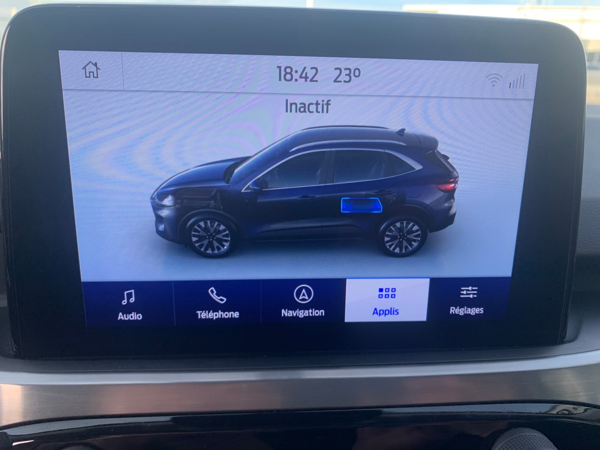 Ford Kuga 225 ch | 2.5 PHEV | Titanium | Apple car Play | Radar de stationnement avant et arriére