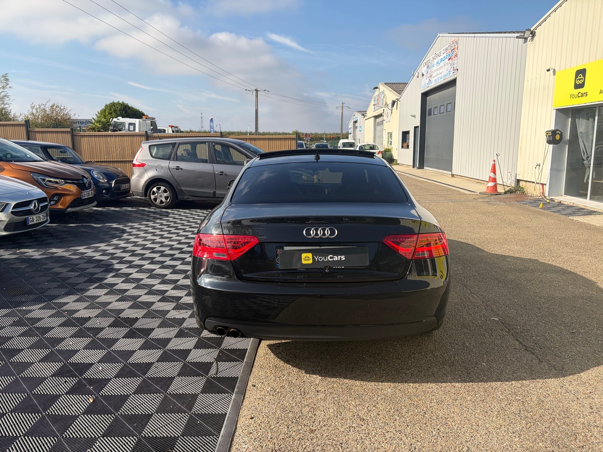 Audi A5 Coupé Quattro Phase 2 2.0 TDi S-TRONIC 177 cv BOITE AUTO SIEGE CHAUFFANT - RADAR DE RECUL