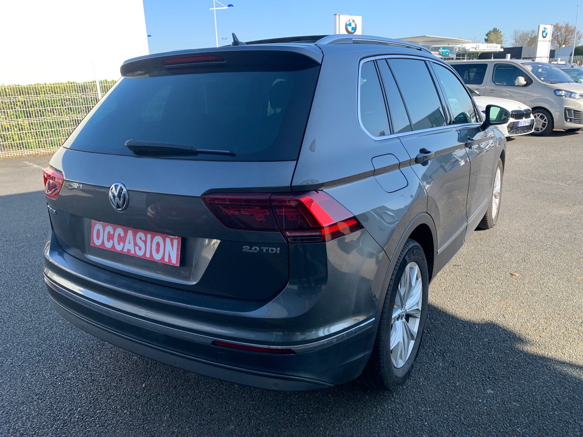 Volkswagen Tiguan 150 | Carat | DSG7 | Caméra recul | Toit ouvrant panoramique | Régulateur vitesse