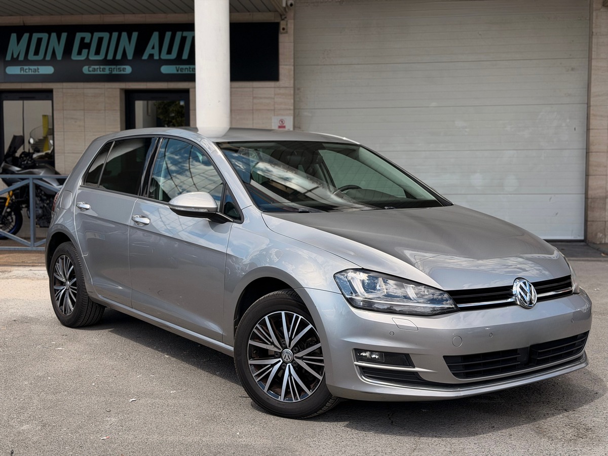 Volkswagen Golf 7 CARAT 1.6 TDI DSG7 110 cv - Boîte auto - Apple Carplay