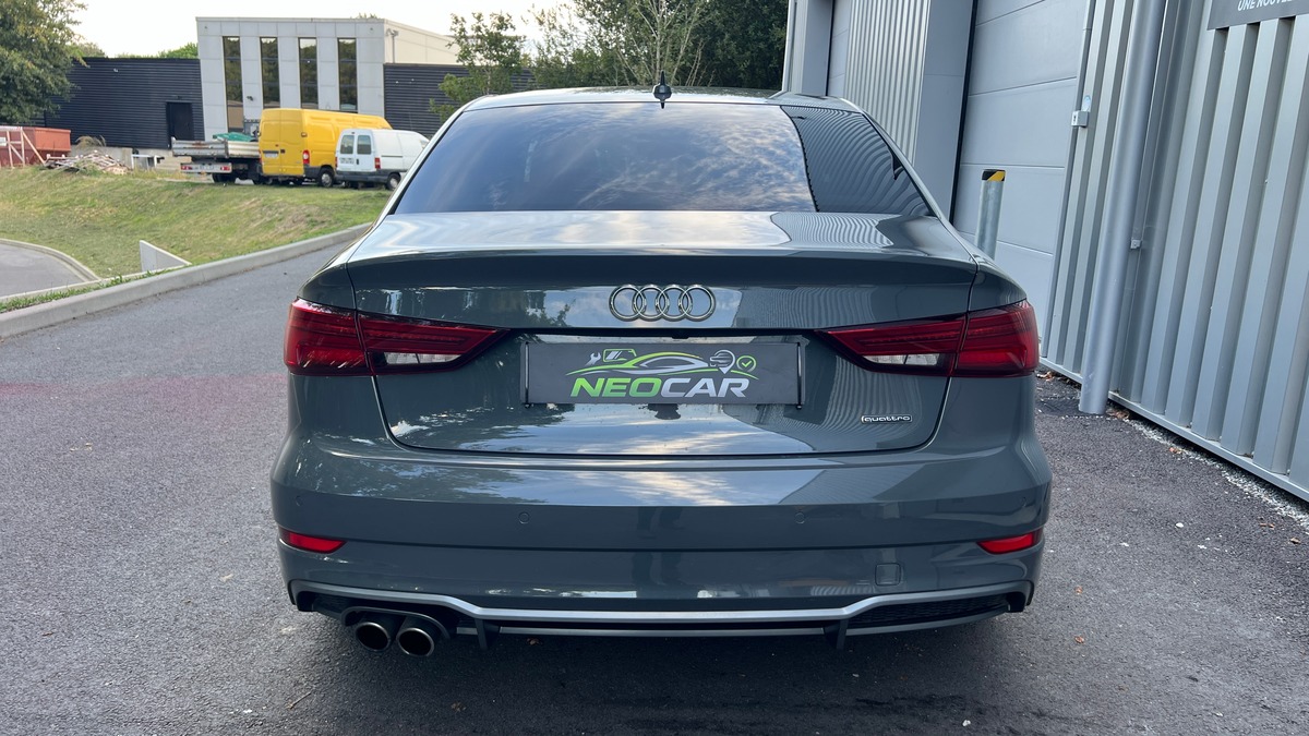 Audi A3 2.0 TFSI 190ch S-Line Quattro S tronic 7 - Gris Nano - Virtual Cockpit -  Système B&O -