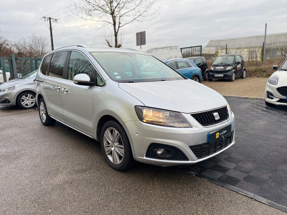Seat Alhambra 2.0 TDi DSG6 140 cv Boîte auto - PORTE ELECTRIQUES  - RIEN A PREVOIR