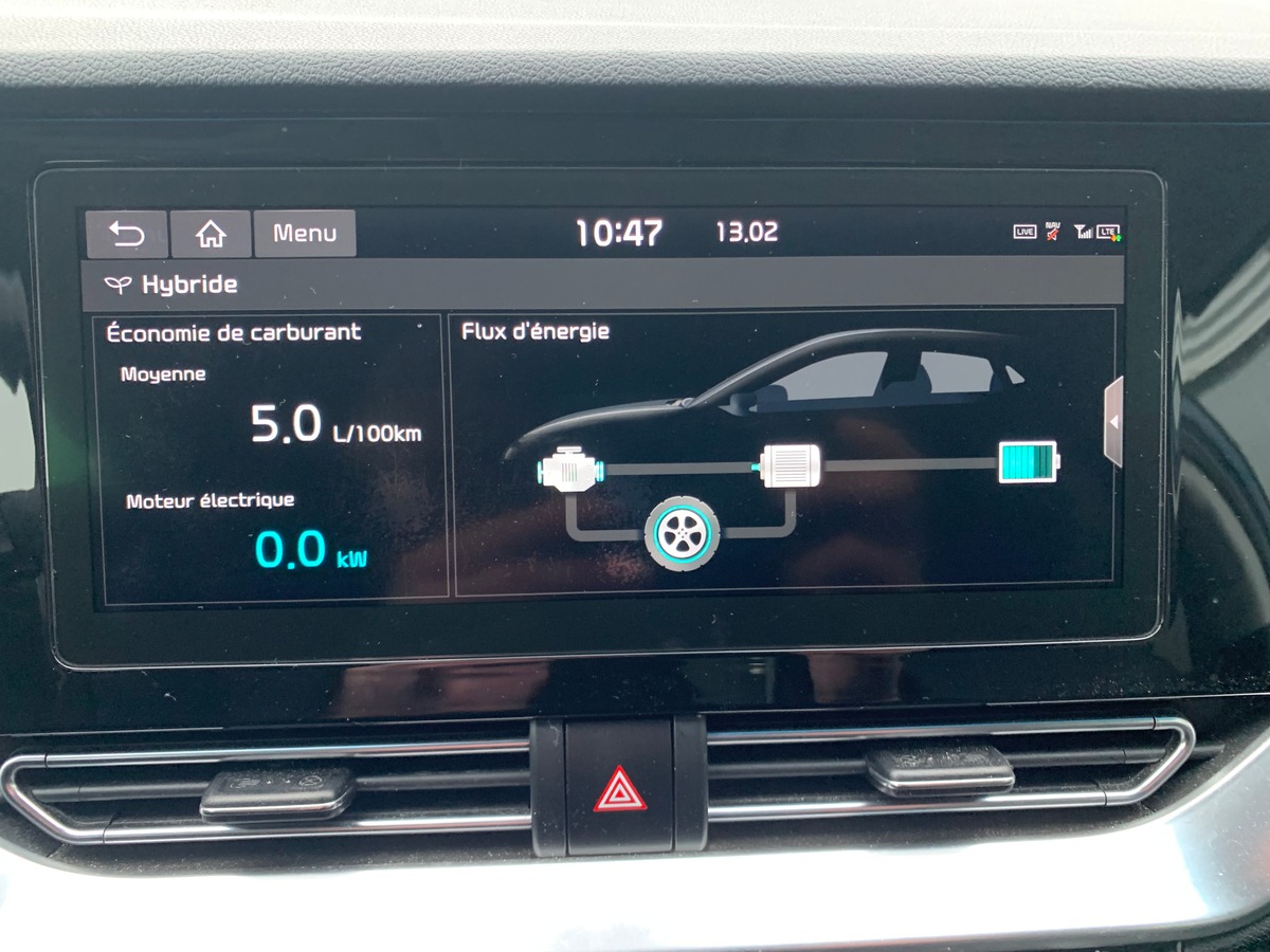 Kia Niro 105 ch | Entretien constructeur | GPS | Régulateur de vitesse adaptatif | Caméra de recul