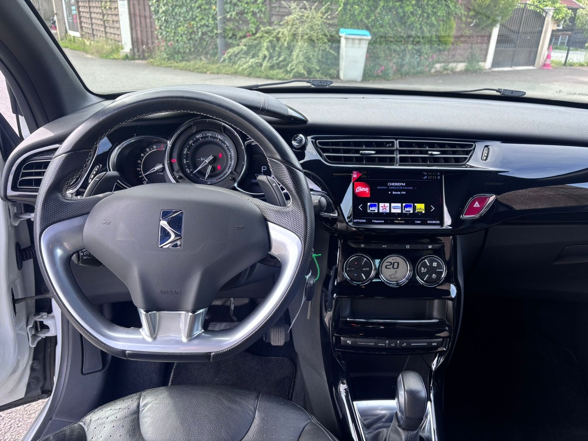 Citroën DS3 1.2 PURETECH 110 BVA - Première main - Suivi complet Citroën