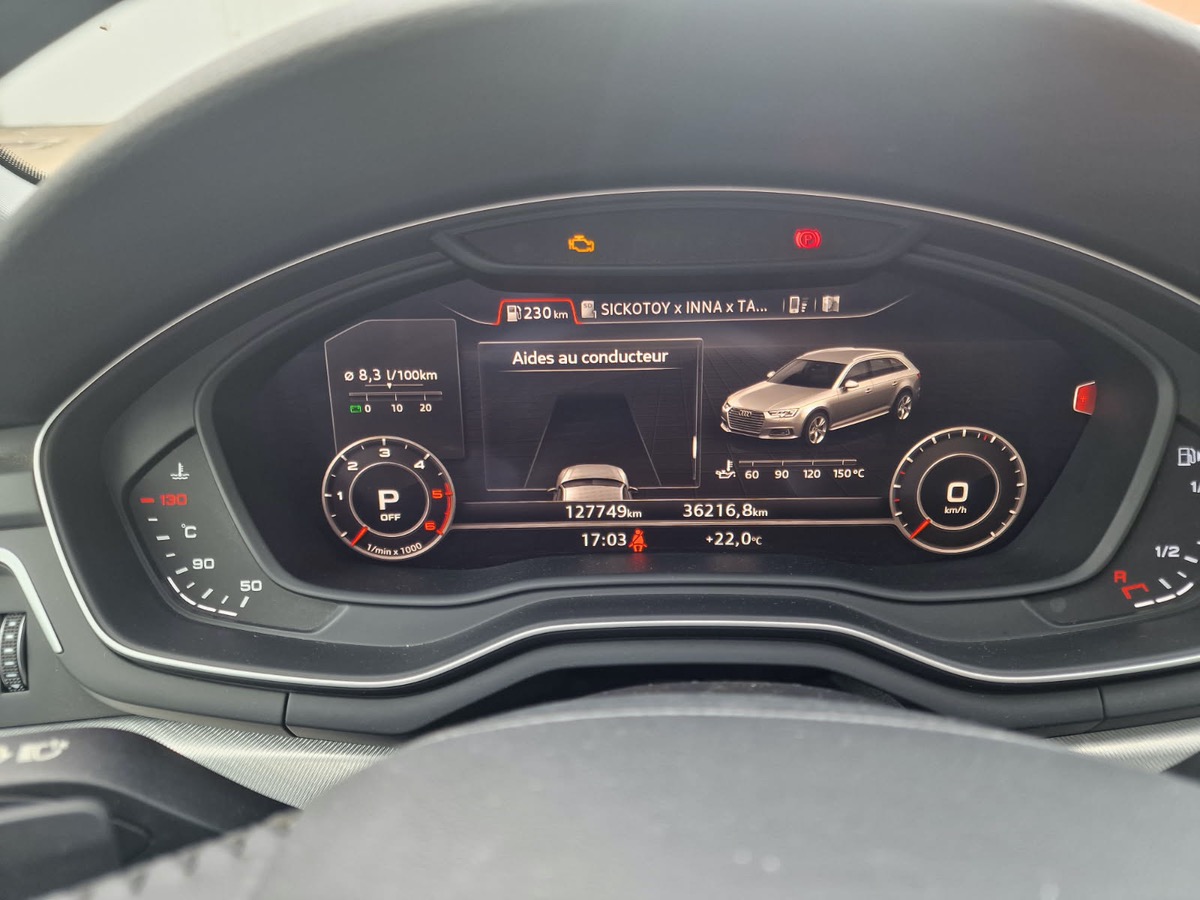 Audi A4 Avant SLINE 218cv 3.0 TDI QUATTRO, SUIVI COMPLET, TOIT OUVRANT, 4 ROUES HIVERS SUR JANTES