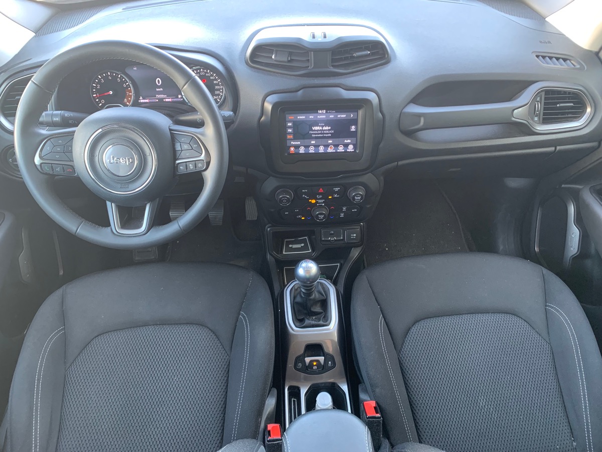 Jeep Renegade 120 ch | Limited | Caméra de recul | Régulateur de vitesse | Avertisseur Angles Morts