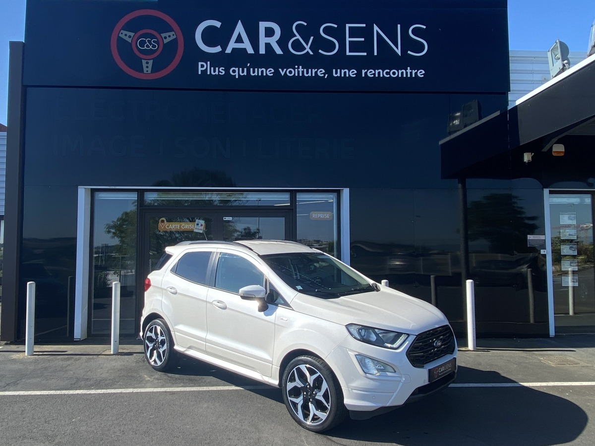 Ford EcoSport (2) 1.0 ECOBOOST 125 Ch ST-LINE AUTO / 1ère MAIN /CARPLAY / PACKS CONFORT ET ASSITANCE