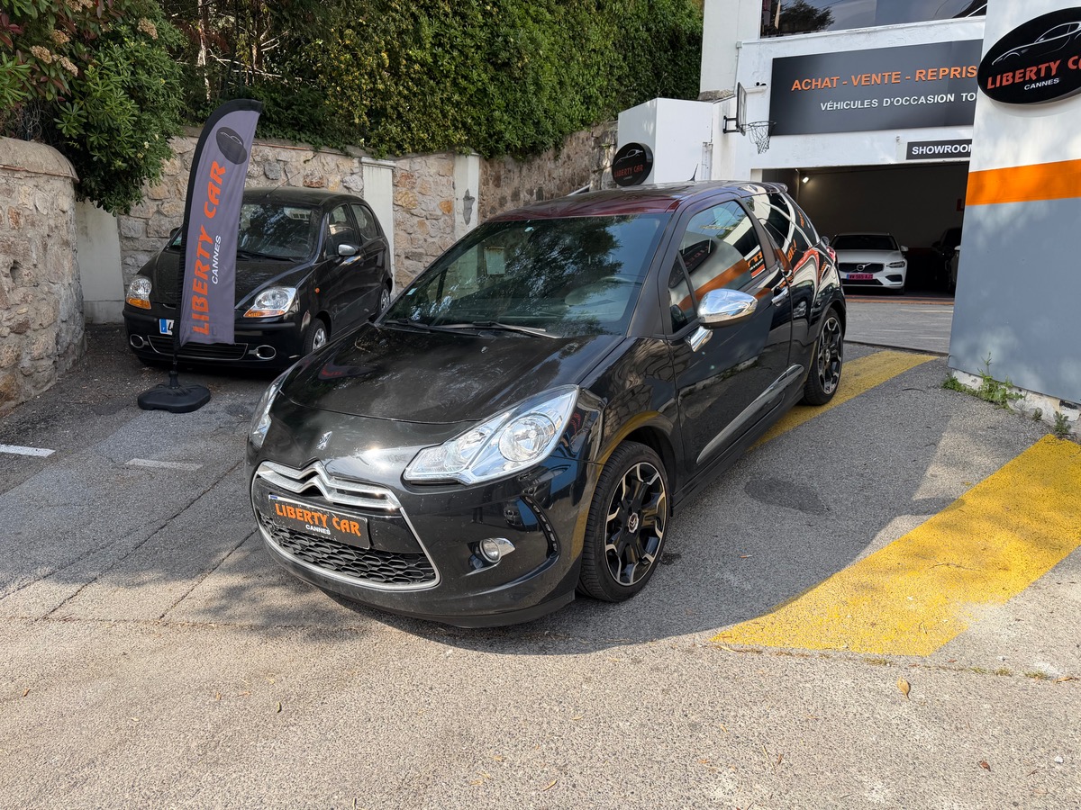 Citroën DS3 1.6 THP 156 CV / Sport Chic / GPS / Clim Auto / radar / Pack Cuir/ Jantes Sport
