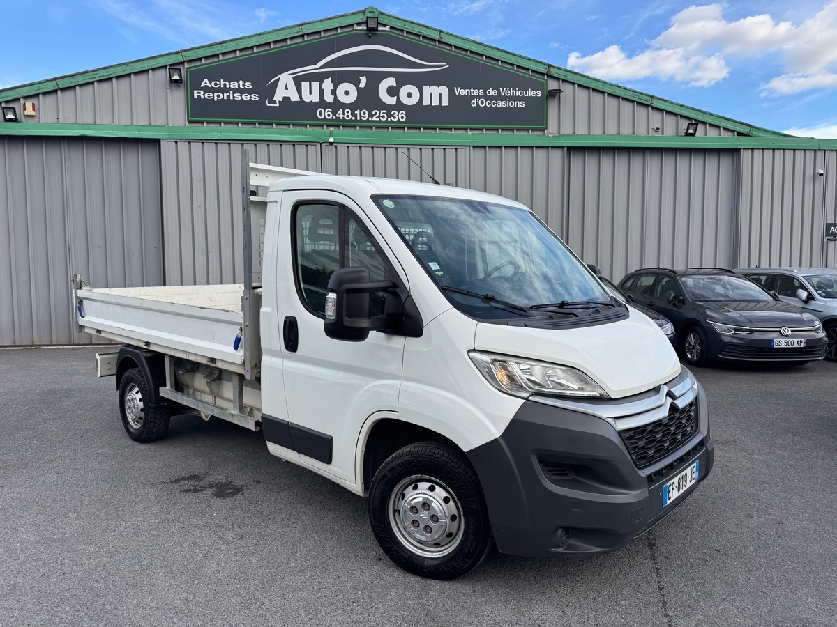 Citroën Jumper BENNE SC 35 L2 BlueHDi 130 BVM6 CONFORT + ATTELAGE / PRIX TTC