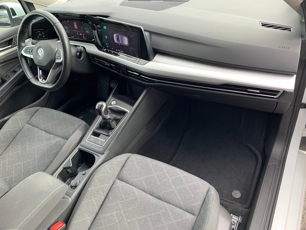 Volkswagen GOLF 8 130 ch | Stage 1 Ethanol | Apple car Play | Radar avant arriére | Siéges chauffant