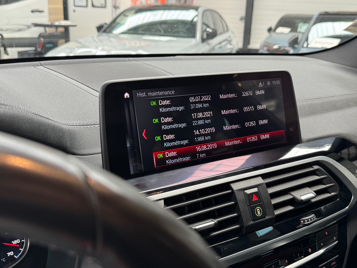 Bmw X3 M COMPÉTITION F97 XDRIVE 510CV STEPTRONIC8 360°/UHD/HARMAN/ATTELAGE ELEC C