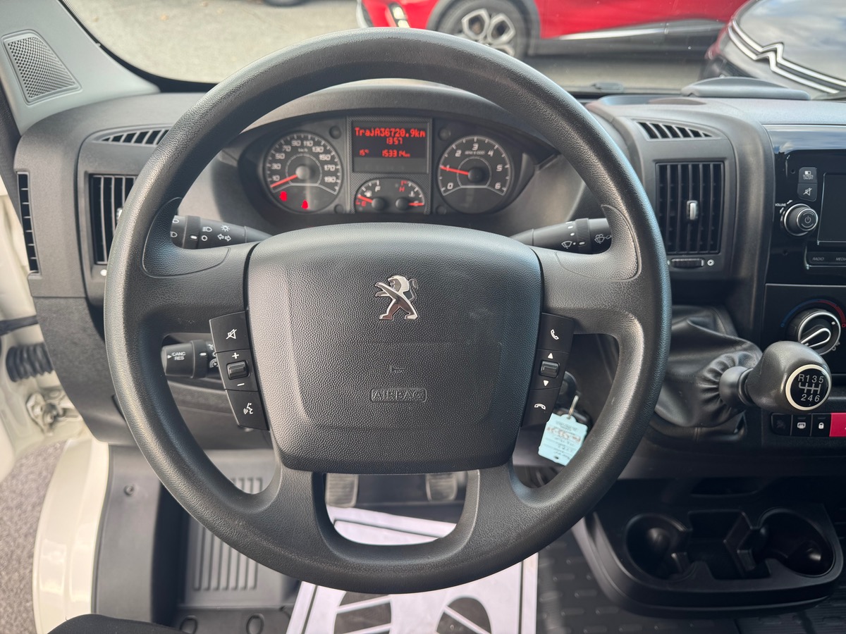 Peugeot Boxer L3H3 2.0 BHDI 130CH PREMIUM PACK + ATTELAGE / PRIX TTC / 12500€ HT