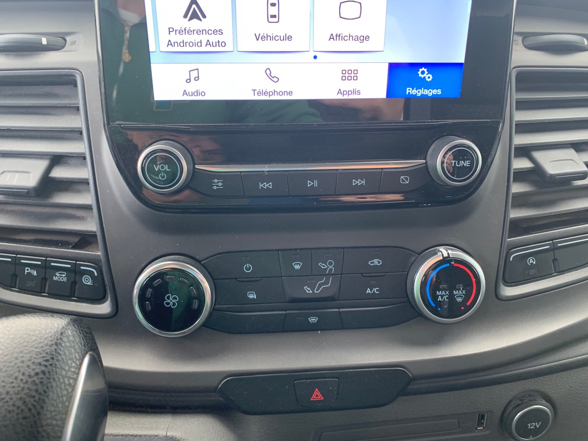 Ford Custom 130 chevaux | Trend business | L2H2 | Régulateur de vitesse | Apple car Play | 3 Places