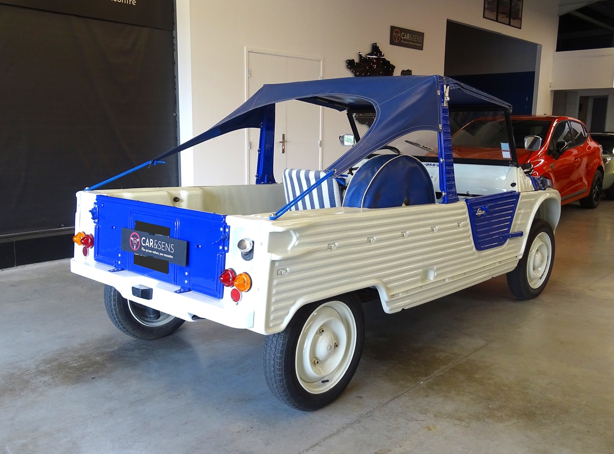 Citroën Méhari 4x2 1973 / Banquette arrière / 4 places / Baches complètes / Toit Bikini
