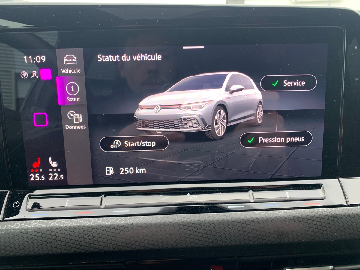 Volkswagen Golf GTI 300 ch | Clubsport | Caméra de recul | Phares de route adaptatifs, directionnels