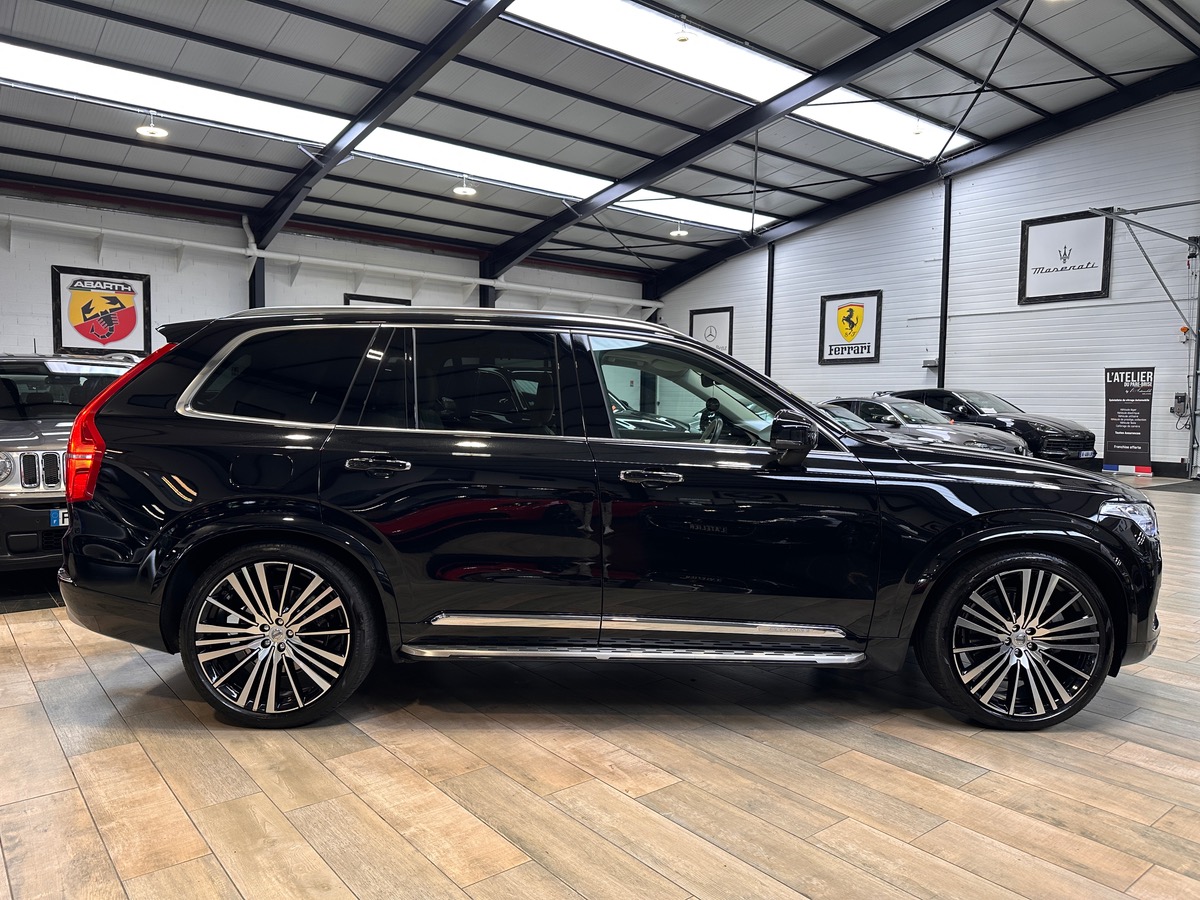 Volvo XC90 T8 Recharge Inscription Luxe AWD - 7 PLACES - 1ère Main - Attelage - FULL OPTIONS