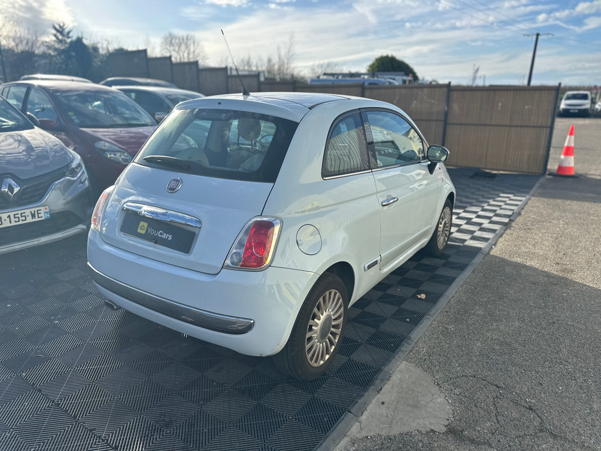 Fiat 500 1.2 MPi 69 cv - CLIMATISATION -  MODE CITY - TOIT PANORAMIQUE