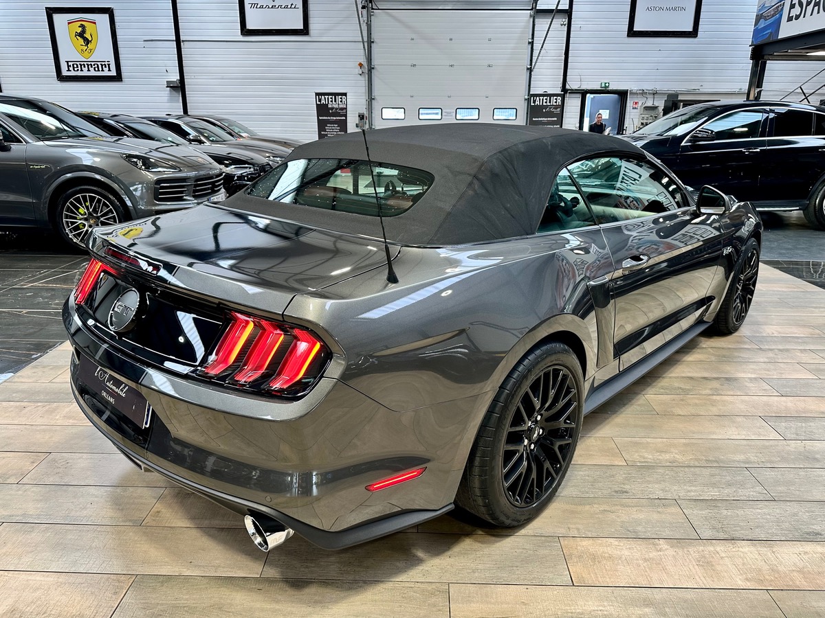 Ford Mustang GT Cabriolet 5.0 V8 421 BVA6 FR a