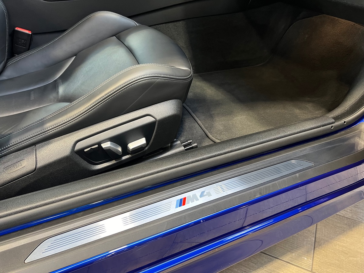 Bmw M4 COMPETITION F82 3.0 450 DKG7 BLUE SAN MARINO
