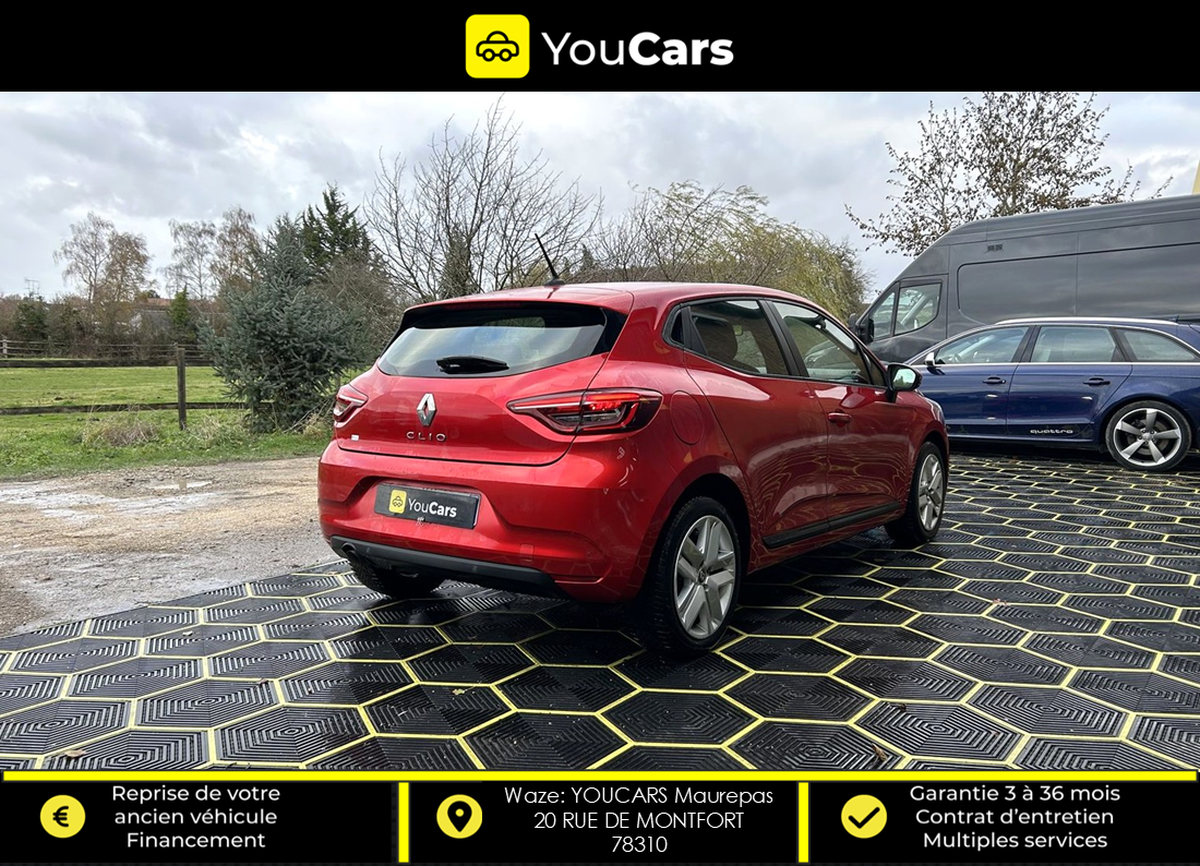 RENAULT Clio V 5 1.0 TCe 90 cv ENTRETIEN RENAULT - SIEGES RS LINE - CARPLAY