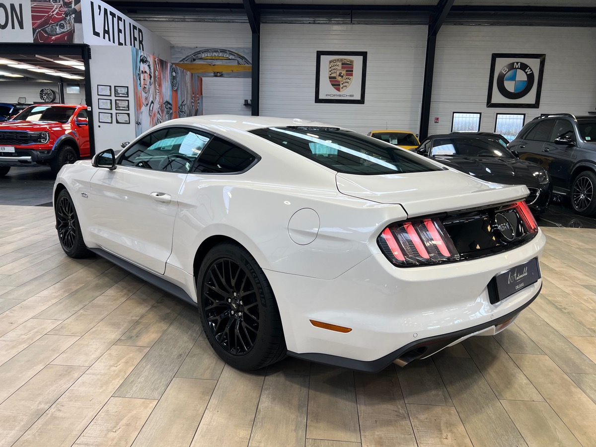 Ford Mustang VI FASTBACK 5.0 V8 421 GT BVA6 /ETHANOL/CARPLAY/ECHAPPEMENT INOX/