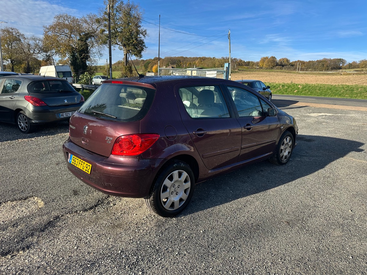 Peugeot 307 1.6 hdi 110cv 1ère main 86070km d’origine 