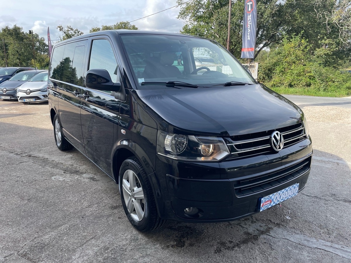 Volkswagen Multivan T5 2.0 TDI 180 Chx BVM 7 PLACES banquette modulable revisé garantie