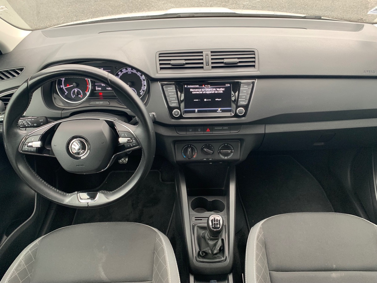 Skoda Fabia 60 ch | Business | GPS | Bluetooth | Radars de stationnement | Régulateur de vitesse