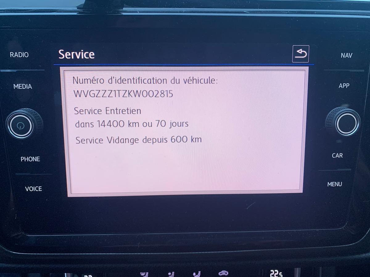 Volkswagen Touran 115 | Connect | 7 Places | Caméra recul | GPS | Bluetooth | Régulateur vitesse