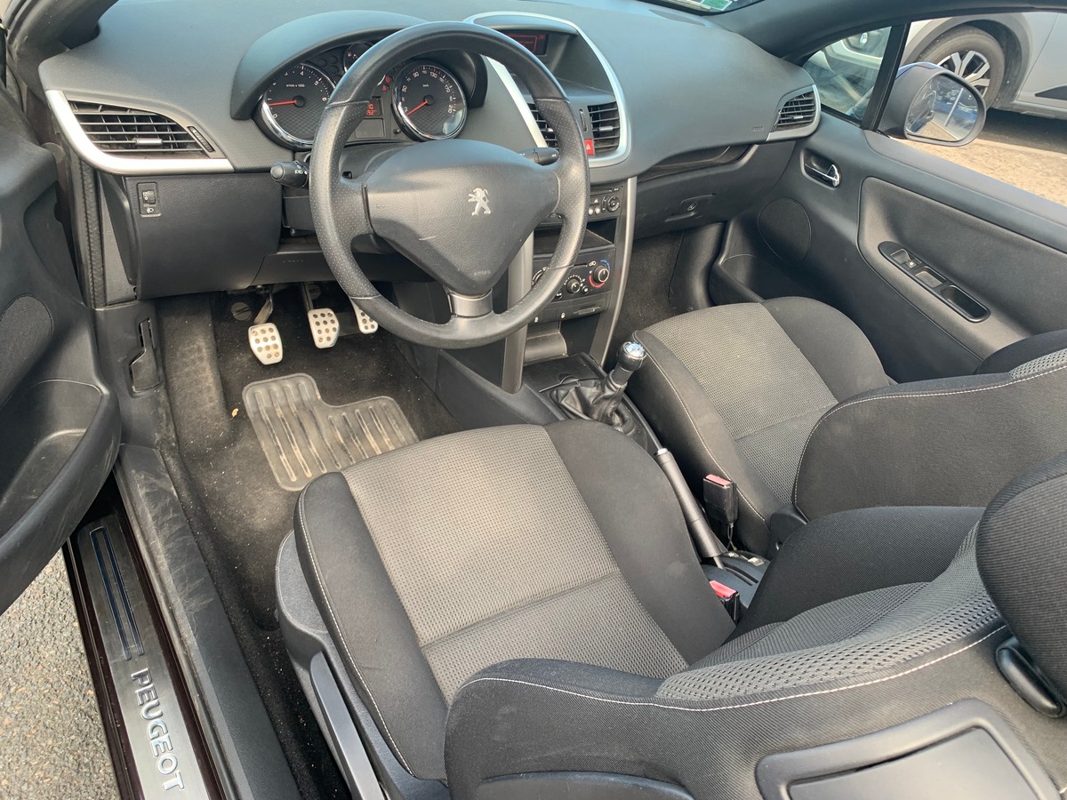 Peugeot 207 CC 120 chevaux | Sport | Climatisation | 4 Places | Vitres électriques | Jantes alu