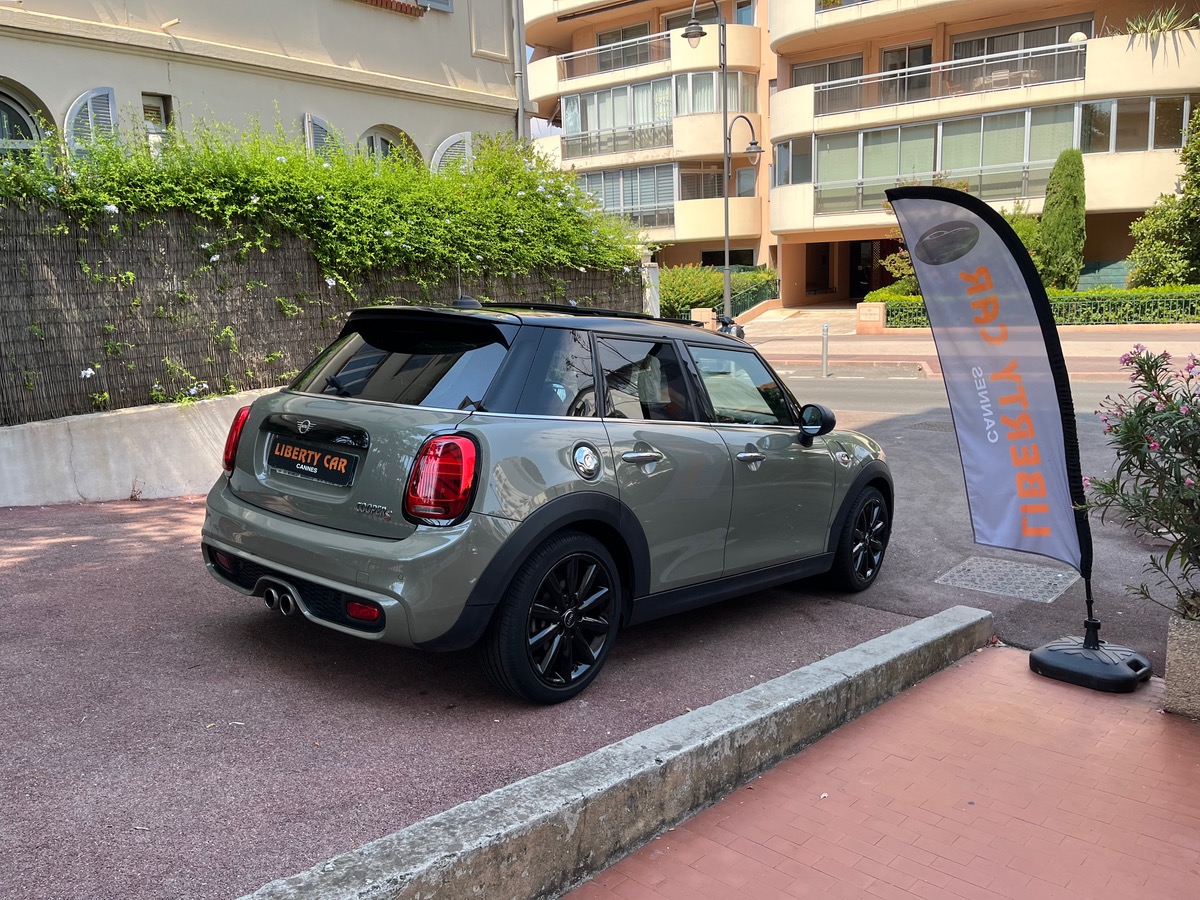 Mini Mini Cooper s 192 CV PACK JCW / TOIT OUVRANT / 5 PORTES / JANTES NOIRES/ Carplay
