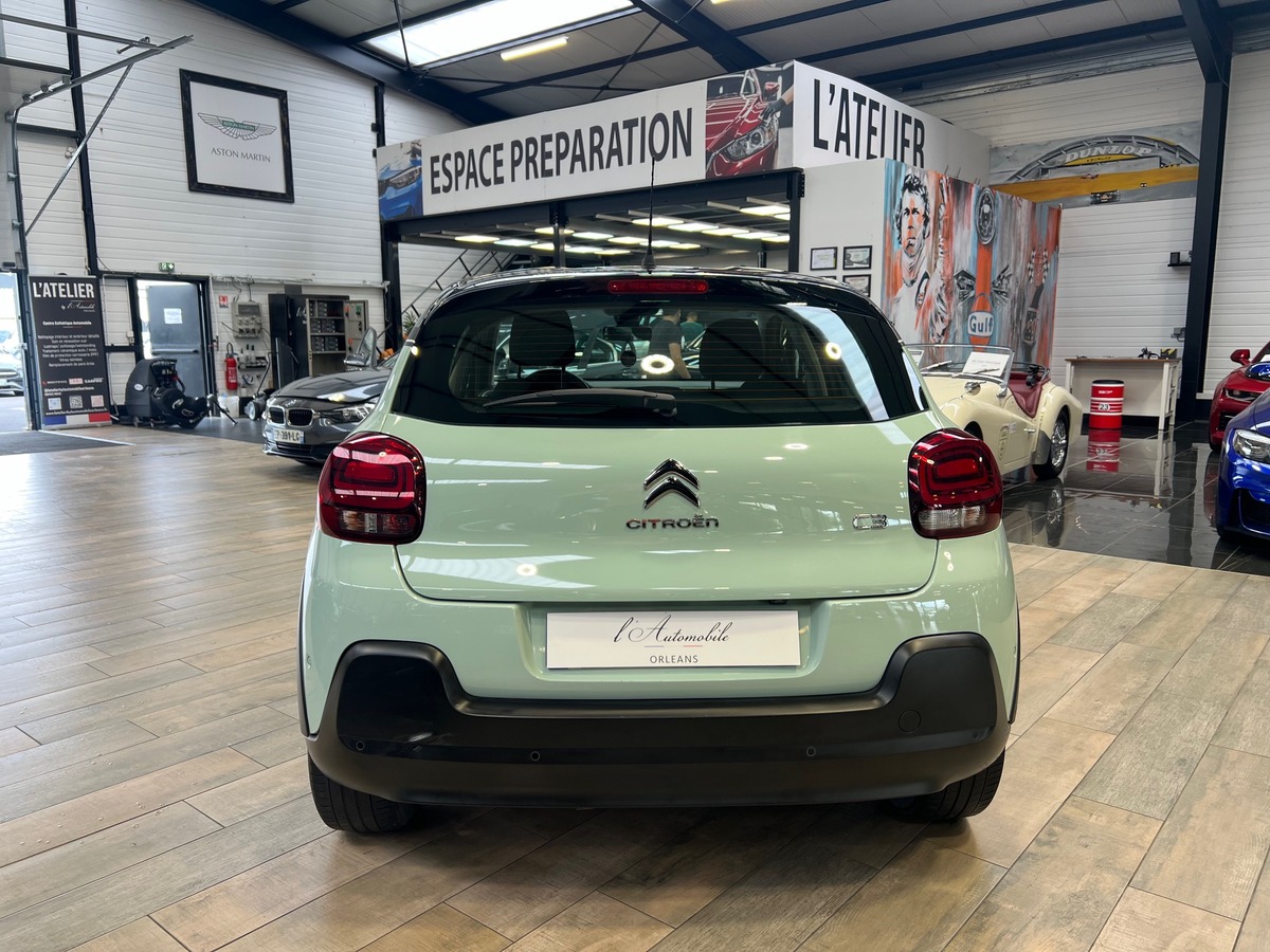 Citroën C3 III 1.2 110 ch S&S SHINE EAT6 GPS/CARPLAY/CAMERA/REGULATEUR