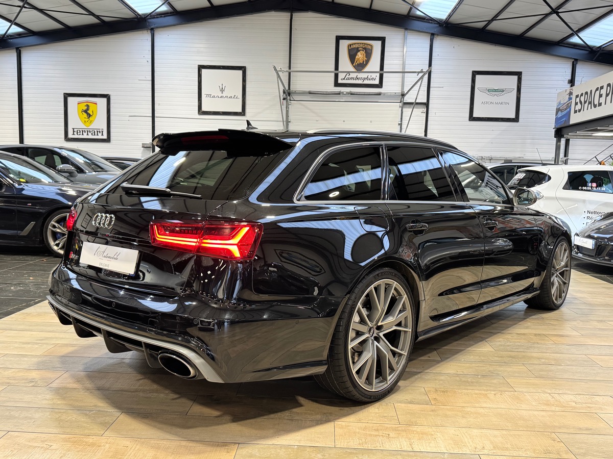 Audi RS6 C7 AVANT PERFORMANCE 605 QUATTRO TIPTRONIC TO/UHD/CAM/FULL 1ERE MAIN vww