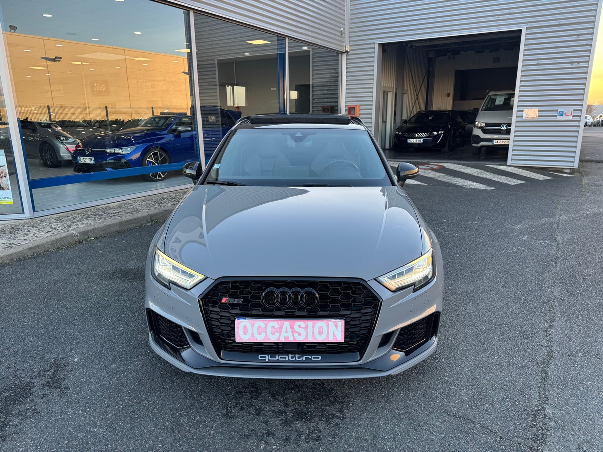Audi RS3 400 | Quattro | Toit ouvrant | Magnetic Ride | Échappement RS | Bang & Olufsen sound system